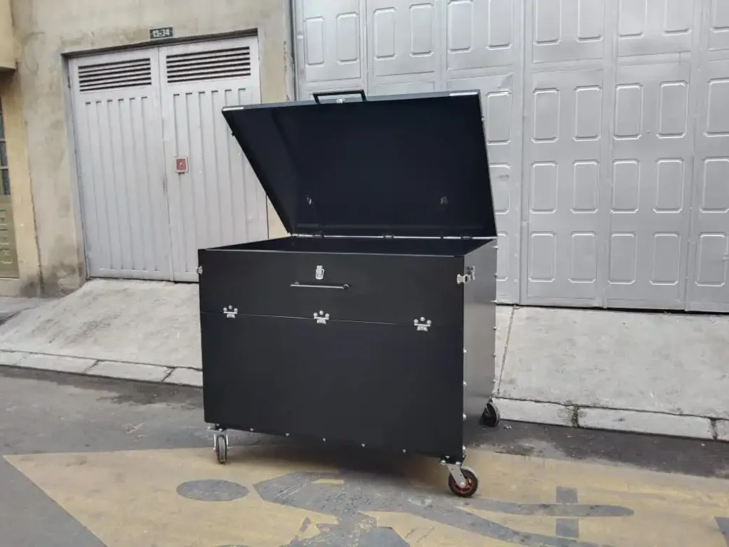 Carro contenedor1500 litros